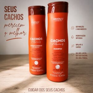 Arvensis - KIT Shampoo + Condicionador Cachos Naturais 300ml